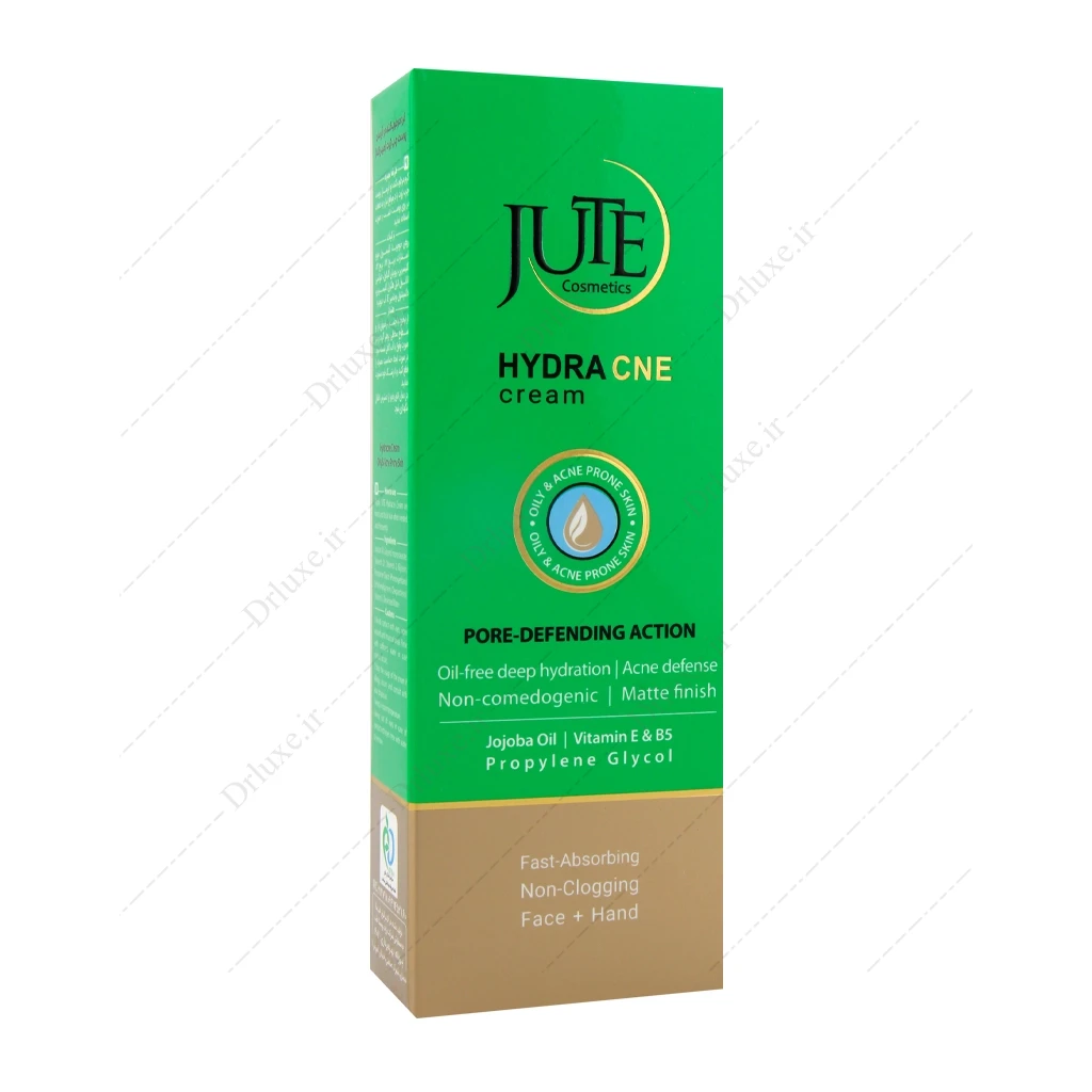 کرم مرطوب کننده و آبرسان پوست چرب هیدراکنه ژوت 70 میلی‌لیتر